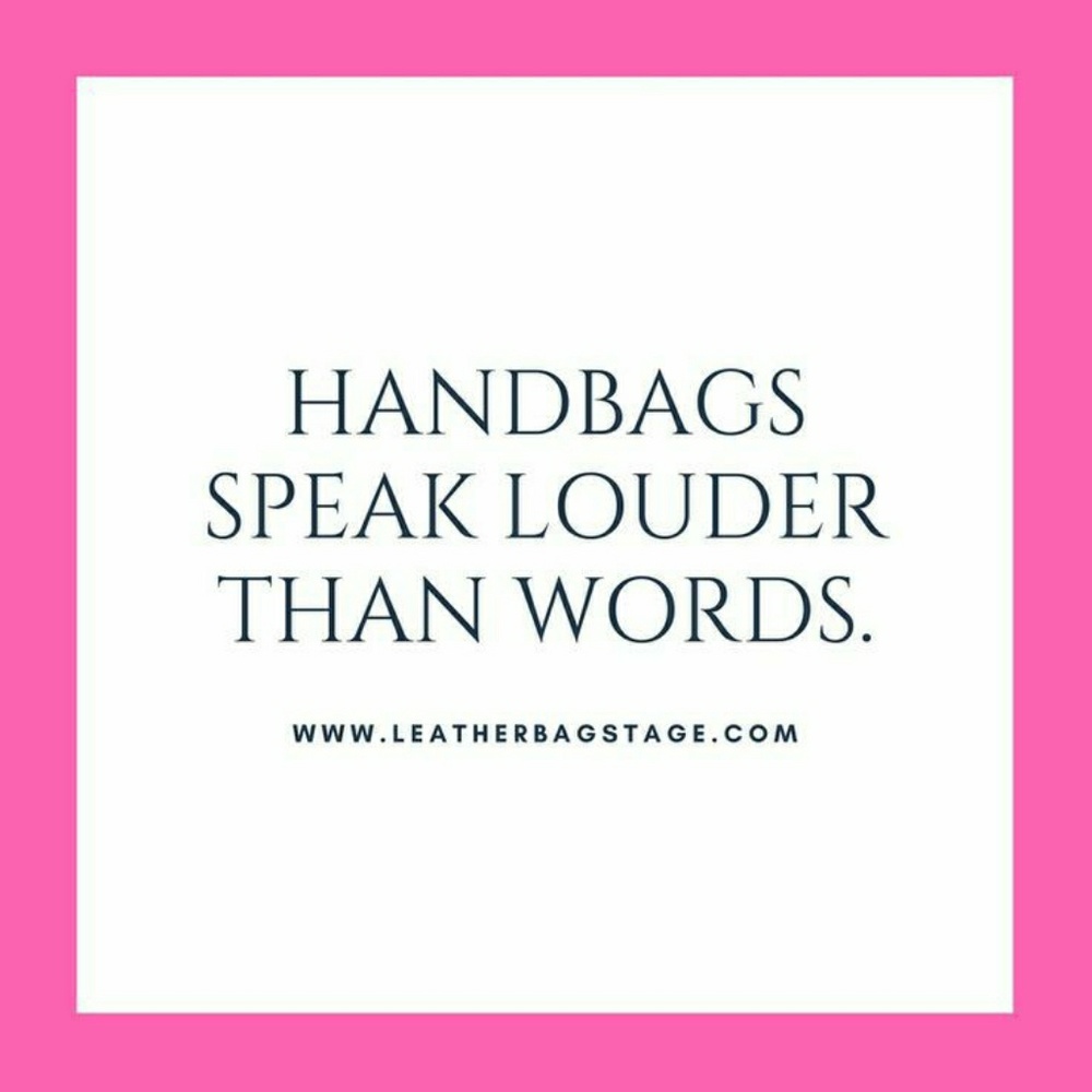 Handbag Wisdom #KnowYourWorth